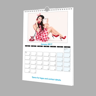 Show details for A4 Wall - 13 Leaf with printed backing board - Design by us