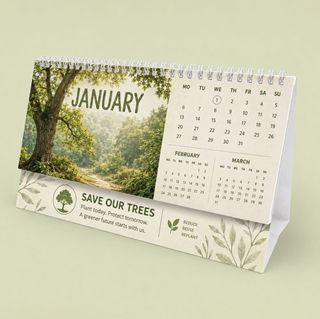 Show details for Desk Tent Landscape - 280mm wide - Design by us